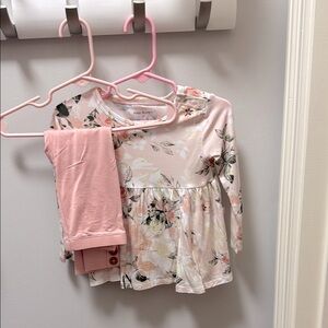 Posh Peanut Vintage Pink Rose set